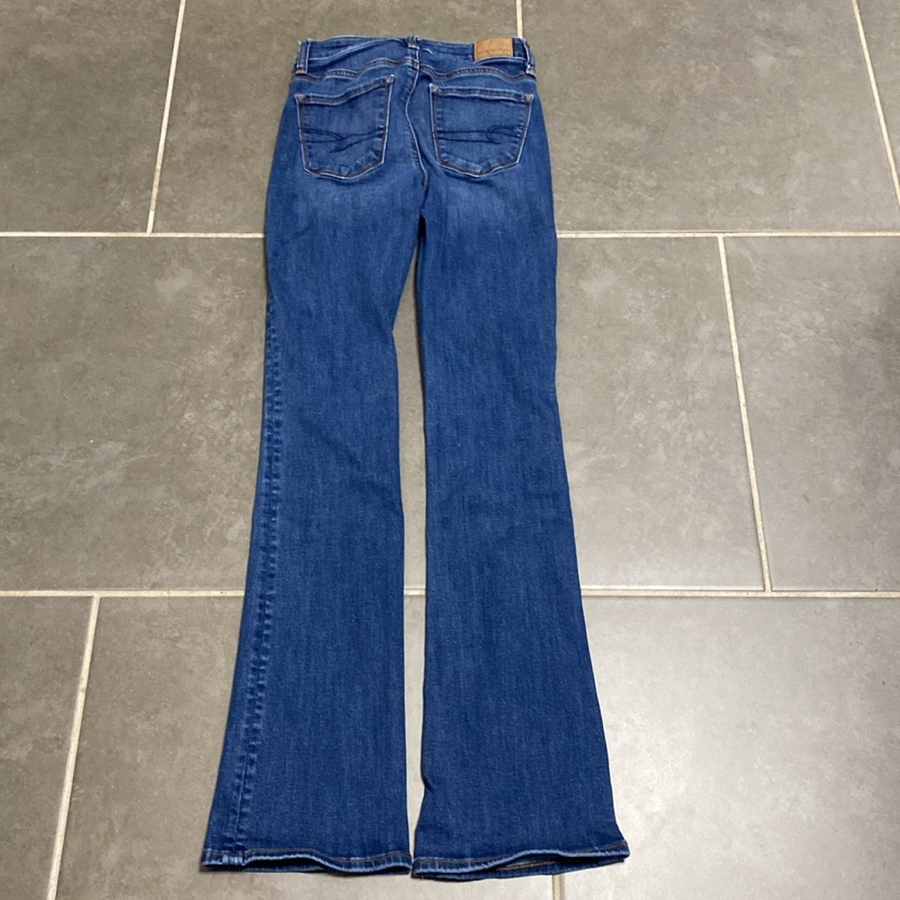 American Eagle 🦅 Skinny Kick jeans. Size 00 Regular - Picture 7 of 7